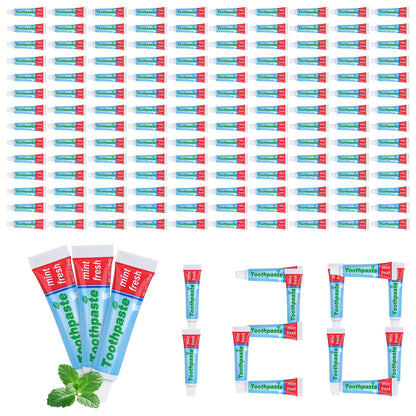 0.28oz Small Toothpaste Travel Size Bulk – Mint Scent, TSA Compliant, 120-Pack