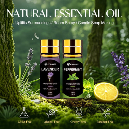 Top 12 Essential Oils Set - Pure Oils for Diffuser, DIY Projects & Gift