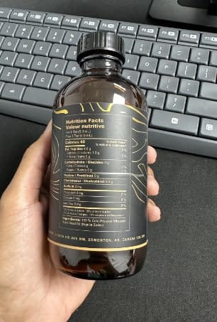 7 Seeds Cold Pressed Black Seed Oil - 240 ml Cold Pressed Nigella Sativa Liquid for Immune Support, Inflamation Support, Digestion, Hair & Skin (8 Fl Oz)