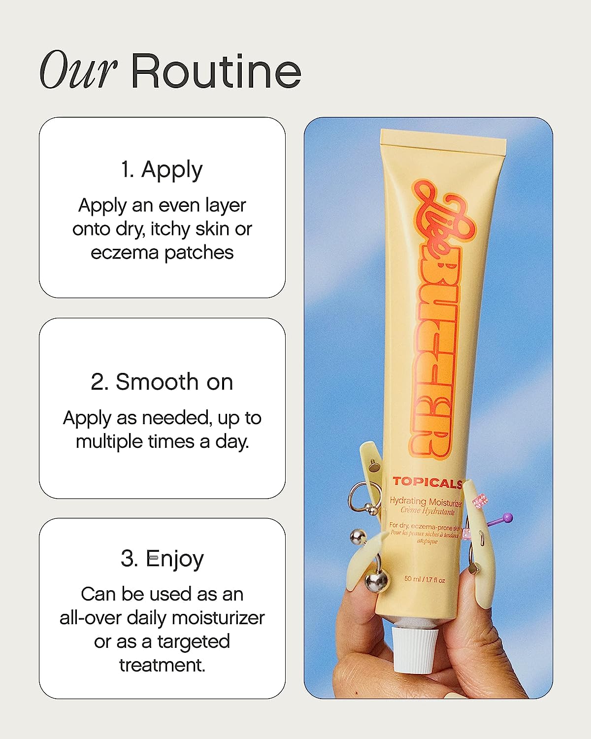 Topicals Like Butter Moisturizer – Dry, Sensitive & Eczema-Prone Skin