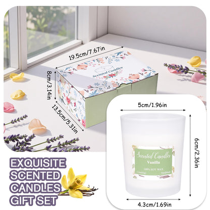 Toptime Candles Gift Set – 6 Pack Soy Aromatherapy Candles