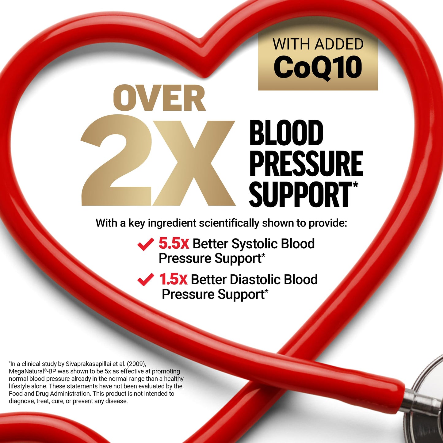 Total Beets Ultimate Heart Health - Blood Pressure Support with CoQ10, Beet Root Powder and Grape Seed Extract | 30 Servings