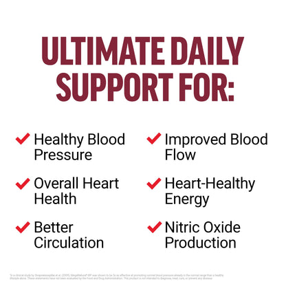 Total Beets Ultimate Heart Health - Blood Pressure Support with CoQ10, Beet Root Powder and Grape Seed Extract | 30 Servings