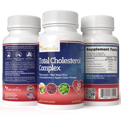 Total Cholesterol Complex – Promote Optimal Cholesterol (60 Capsules)