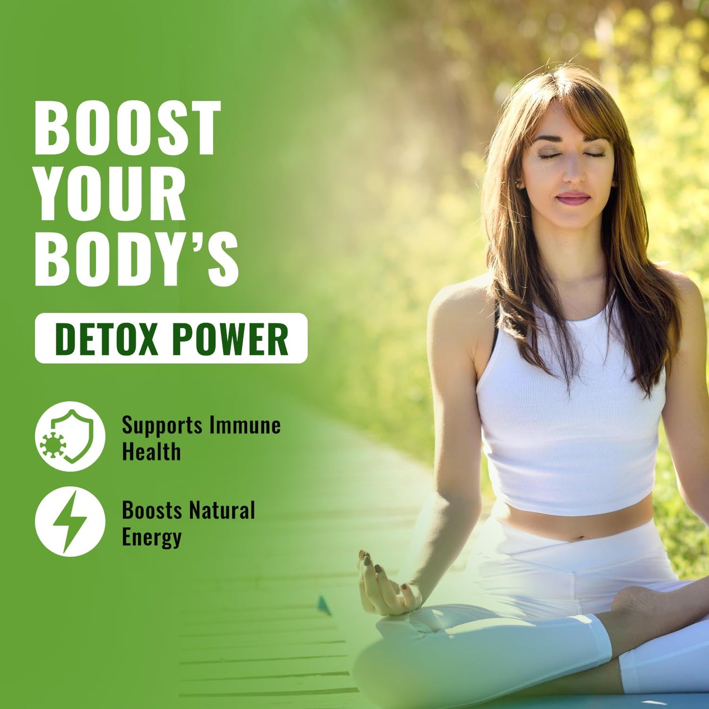 Liquid Chlorophyll Drops 50mg: Vegan Chlorophyll Liquid Drops for Natural Energy Boost, Immune Support, Body Detox for Skin Care, Internal Deodorant | Mint Flavor, Non-GMO, Gluten Free Total Nutra 2oz