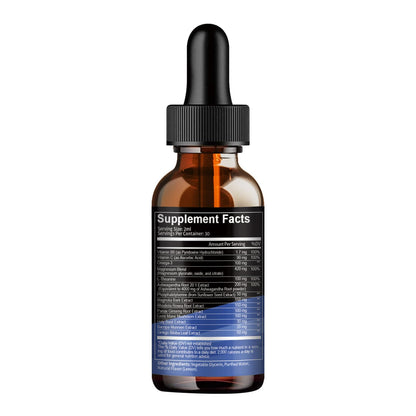 Totaria Cortisol Drops – Hormone Balance for Women & Men | Magnesium, Ashwagandha, L-Theanine