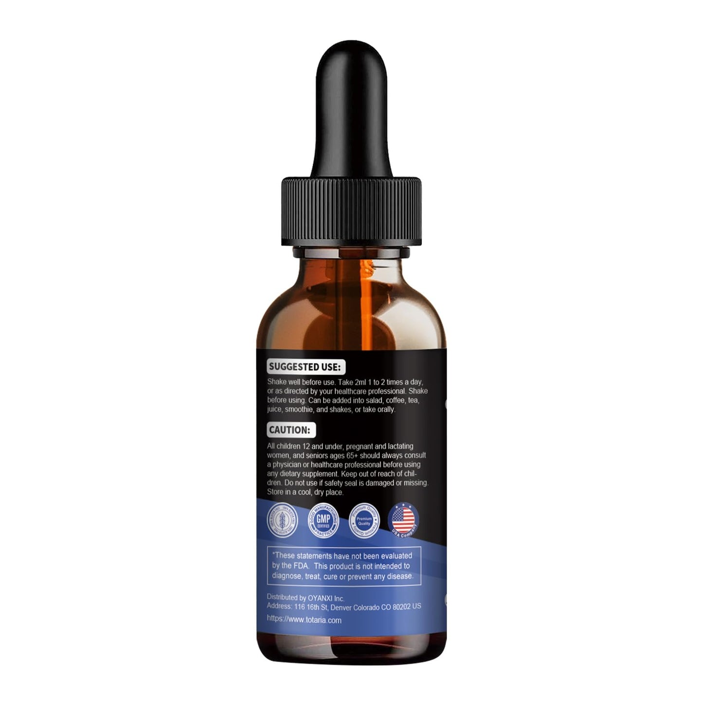 Totaria Cortisol Drops – Hormone Balance for Women & Men | Magnesium, Ashwagandha, L-Theanine