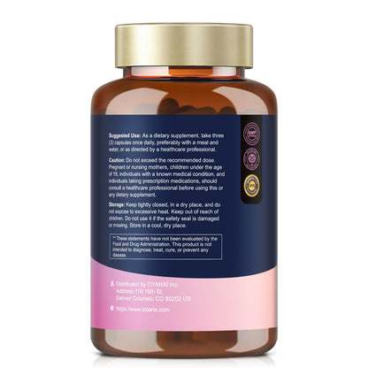 Totaria Inositol Supplement for Women – 40:1 Myo-Inositol & D-Chiro, Vitamin D3 + Folate (Pack of 2)