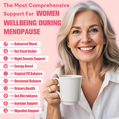 Totaria 40-in-1 Menopause Supplement for Women – Hormone Balance, Night Sweats Relief, 120 Capsules
