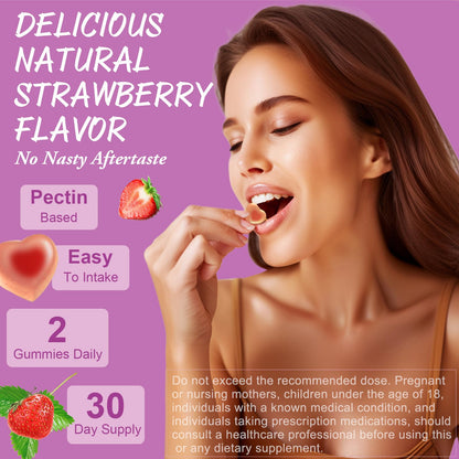 Totaria Sugar Free Multivitamin Gummies for Women 14+ – Iron, Folate, Strawberry