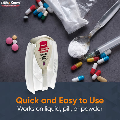 Touch&Know Multi Drug Test Kit – Instant Home Screening for 30 Substances