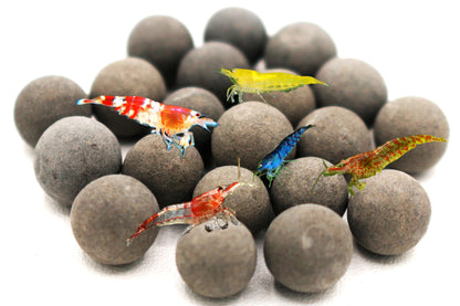 Awesome Industries Tourmaline Mineral Balls for Betta & Shrimp Aquariums – 20 Pack