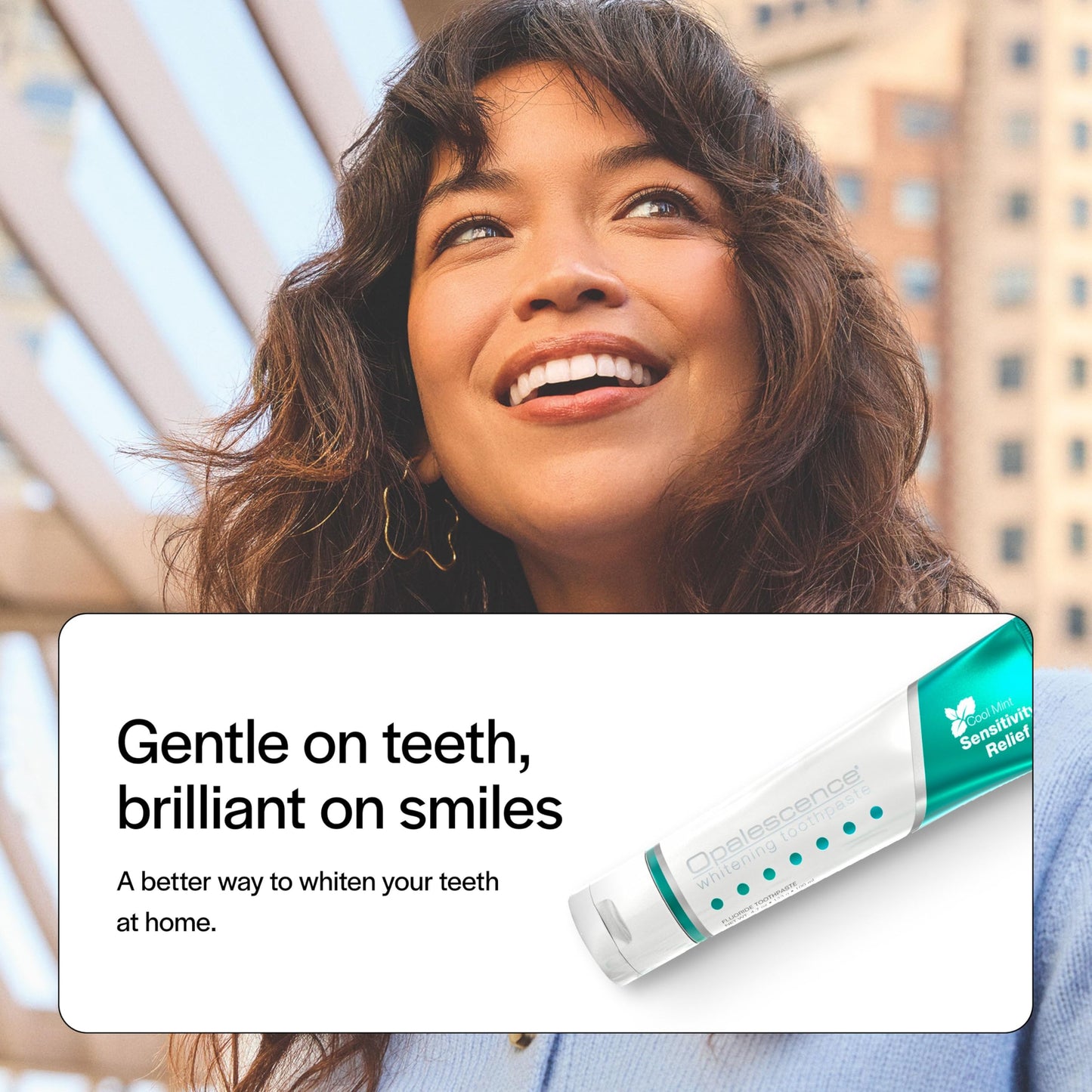 Opalescence Whitening Toothpaste for Sensitive Teeth - Mint Flavor, Gluten Free (1 Pack) - TP-5167-1
