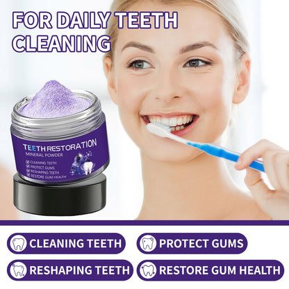 Tpyag Teeth Restoration Mineral Powder 50g – 2pcs | Strengthen Teeth & Gums