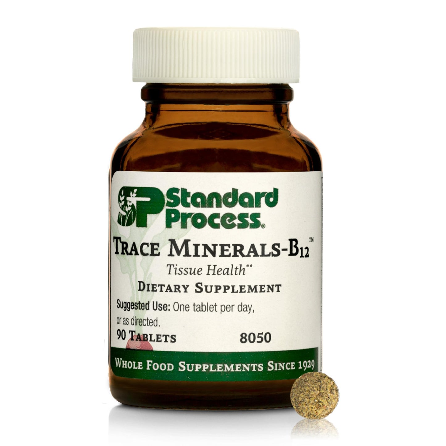 Trace Minerals-B12 with Iodine, Zinc & Copper - Thyroid & Cell Function Support | 90 Tablets