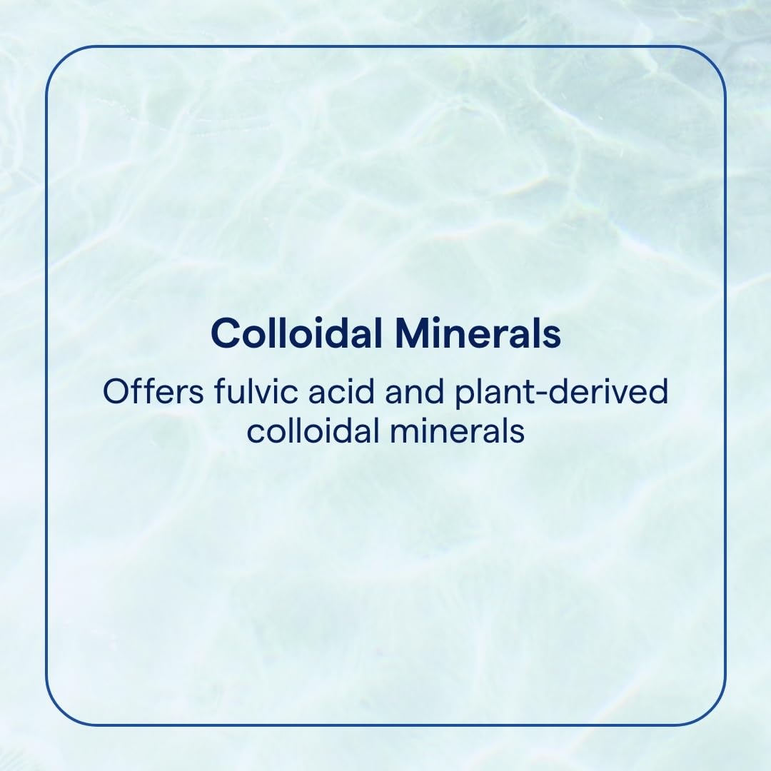 Trace Minerals Colloidal Minerals – Immune Health & Energy Support | 32 oz, Fulvic Acid & High-Potency Potassium