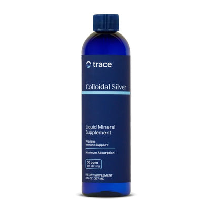 Trace Minerals Colloidal Silver — Liquid Mineral Supplement, 8 fl oz