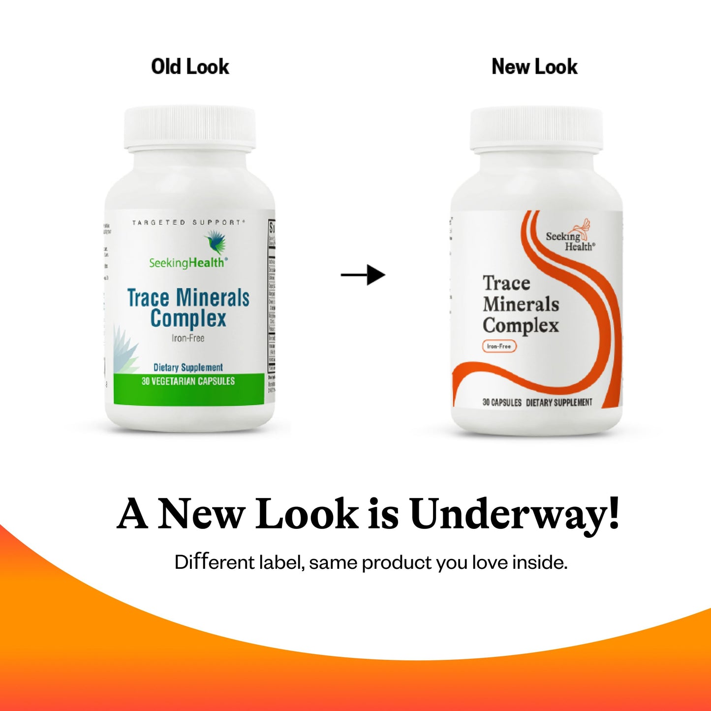 Seeking Health Trace Minerals Complex – 10 Essential Minerals, Iron-Free, 30 Capsules