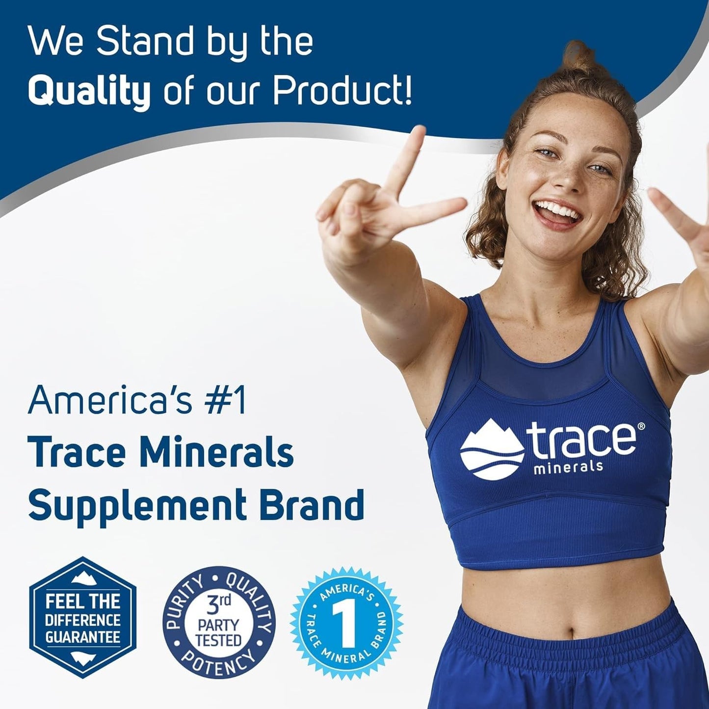 Trace Minerals ConcenTrace Mineral Mouth Rinse – Mint, 10 oz (Pack of 2) | Alcohol Free, Vegan, Gluten Free, Non-GMO