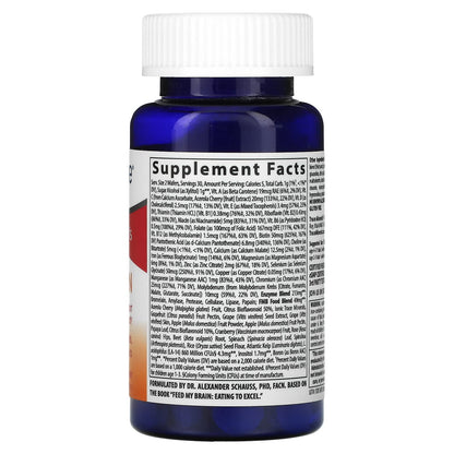 Trace Minerals Feed My Brain Kids – Brain Support Multivitamin (Fruit Punch)