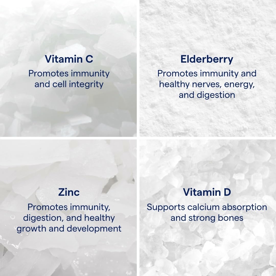 Trace Minerals Immunity Plus Daily Liquid Immune Support with Elderberry & Zinc