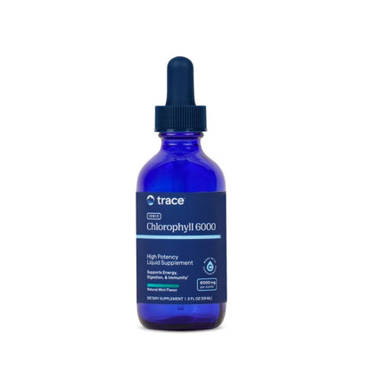Trace Minerals Concentrated Ionic Chlorophyll - Liquid Chlorophyll Supplement for Cell Health, Digestive System & Energy Support - Immune Support - Gluten-Free - Vegan - Natural Mint 2 fl oz (120 Servings)