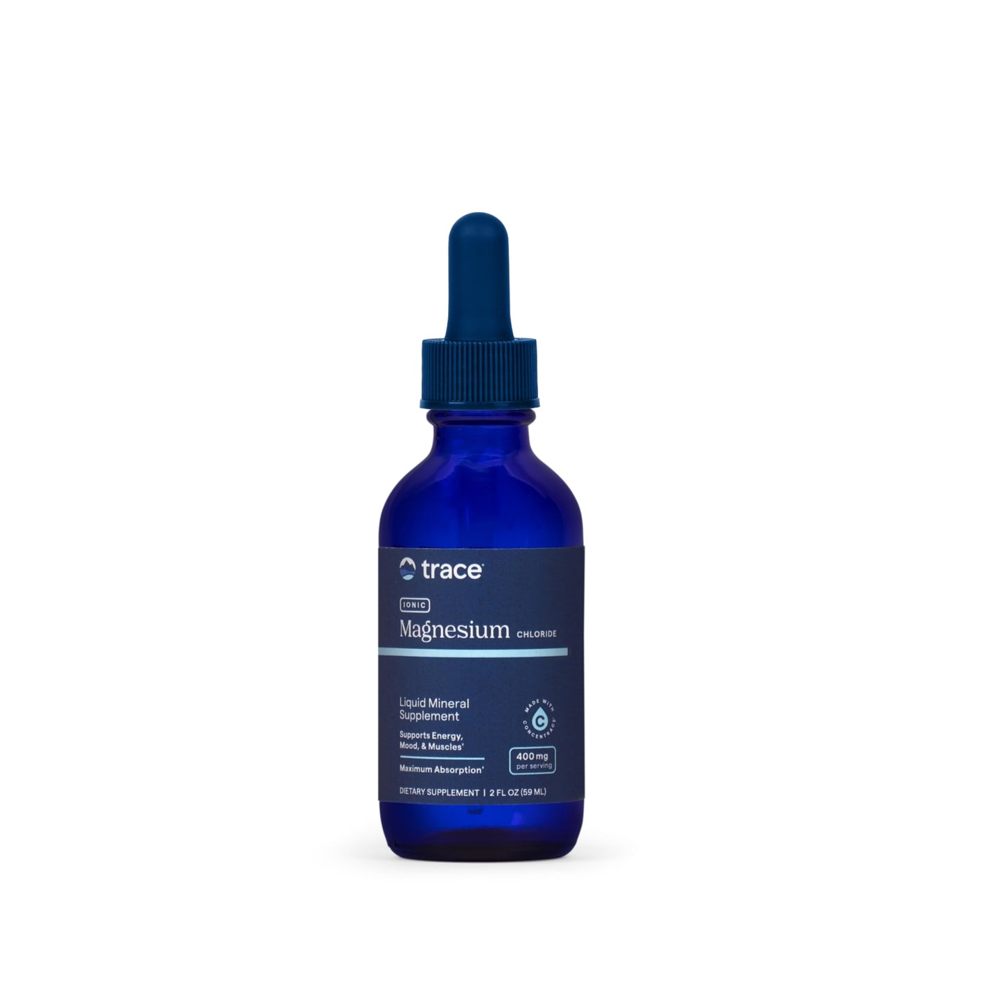 Trace Minerals Ionic Magnesium – Liquid Magnesium for Energy & Nerve Support – 2 fl oz