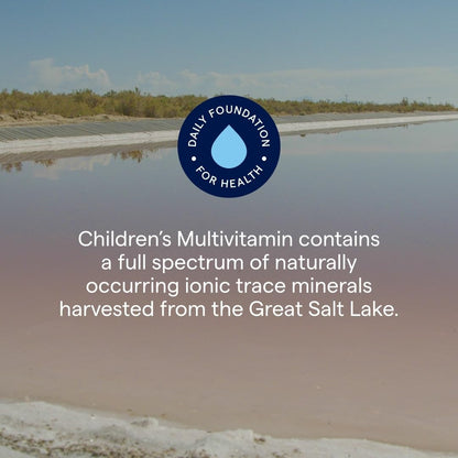 Trace Minerals Children's Multivitamin - Immune Support, Gluten-Free Citrus Punch (8 fl oz, 48 Servings)