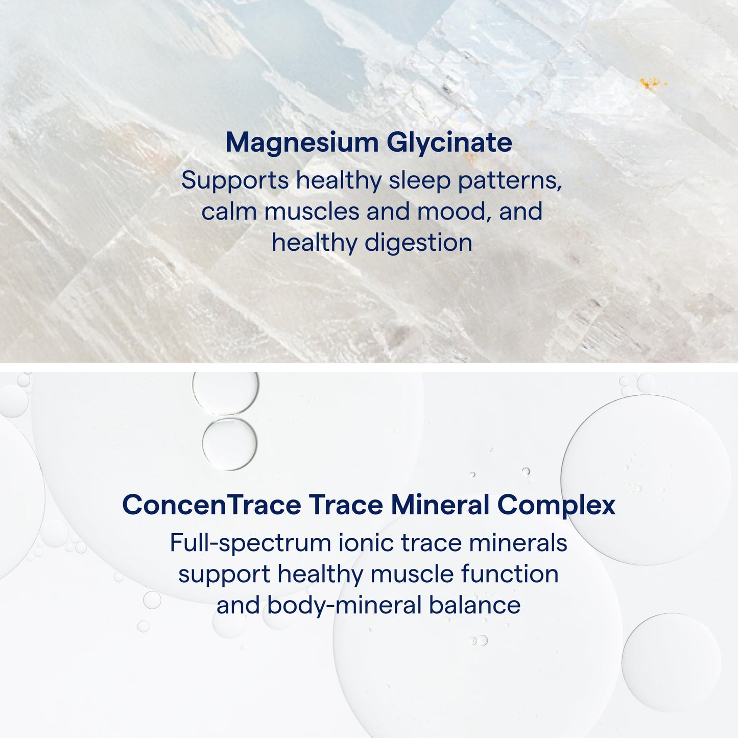 Trace Minerals Magnesium Glycinate – Bedtime Sleep Support, Mixed Berry Lemonade, 30 Servings
