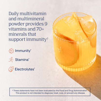 Trace Minerals Power Pak Multivitamin & Multimineral Packets – Tangerine, 30 Packets