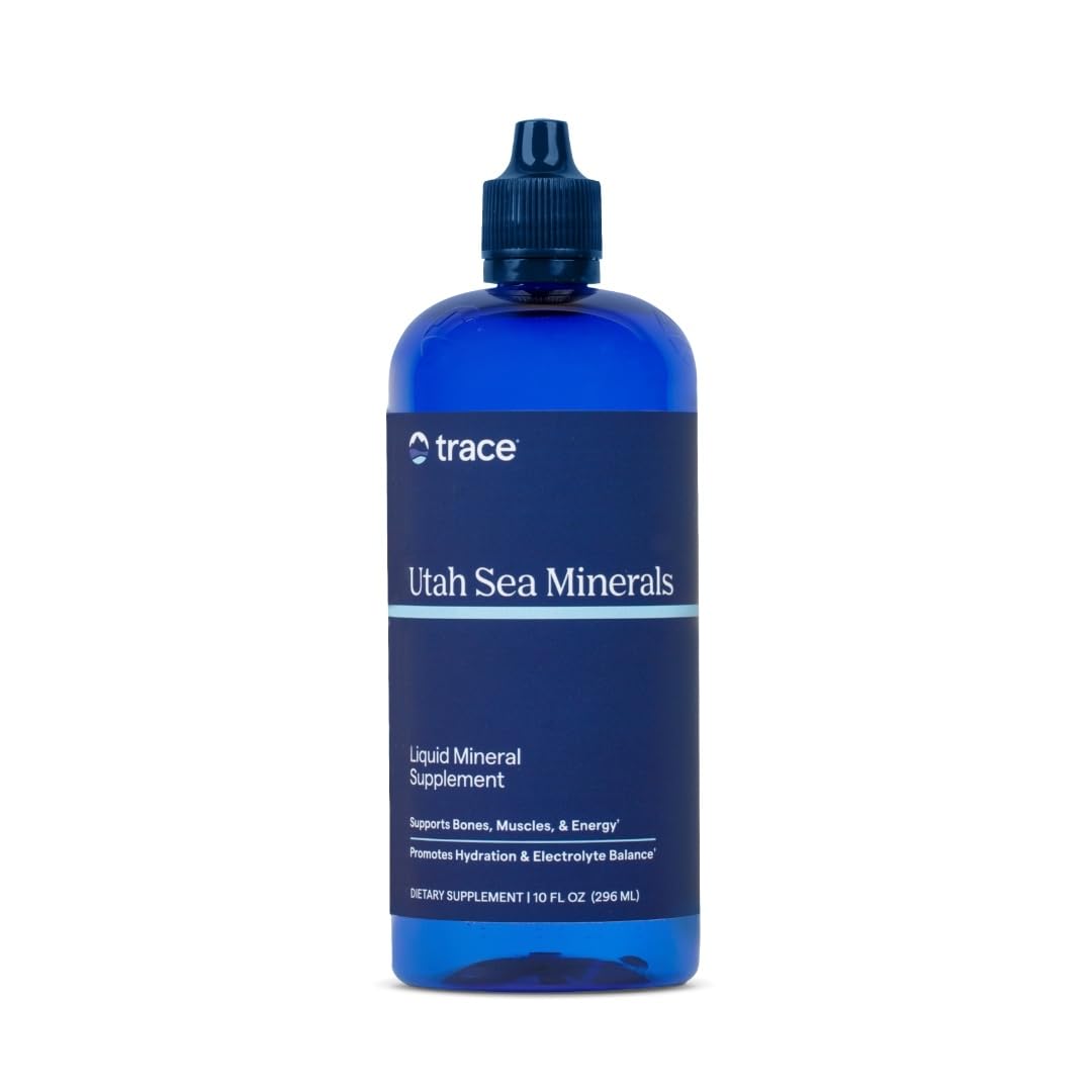 Trace Minerals Utah Sea Minerals - Liquid Ionic Minerals | 16 oz