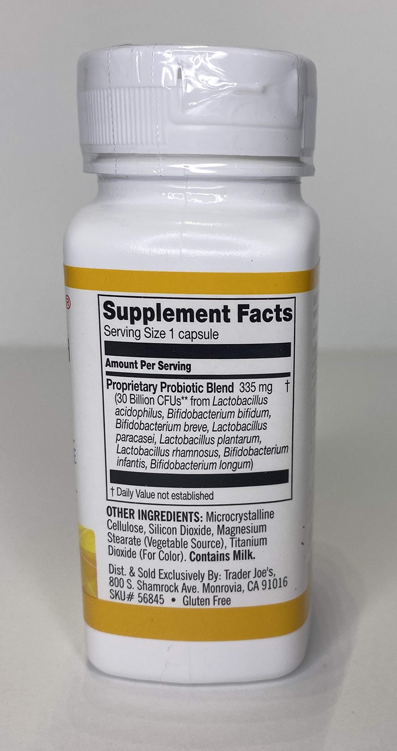 Trader Joe's Advanced Strength Probiotic - Digestive Health Capsules