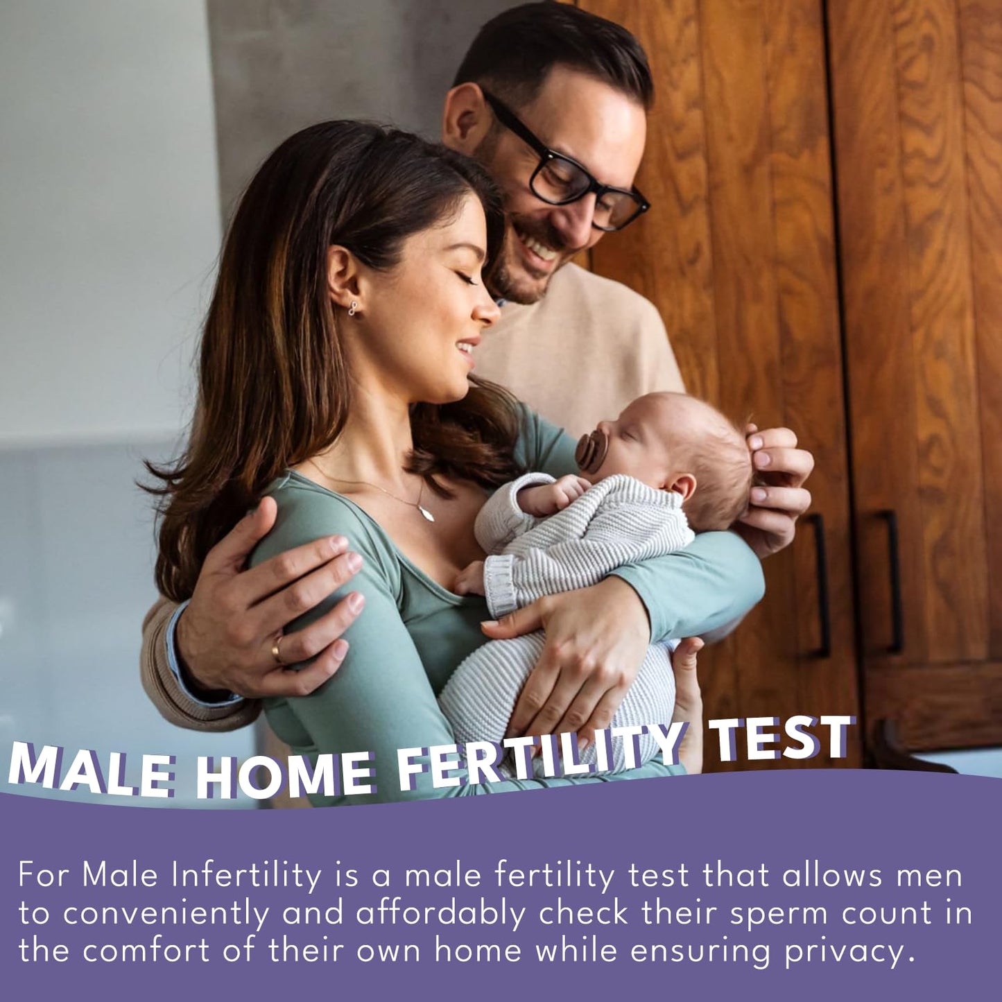 Trak Plus Male Fertility Testing System - At-Home Sperm Count Kit