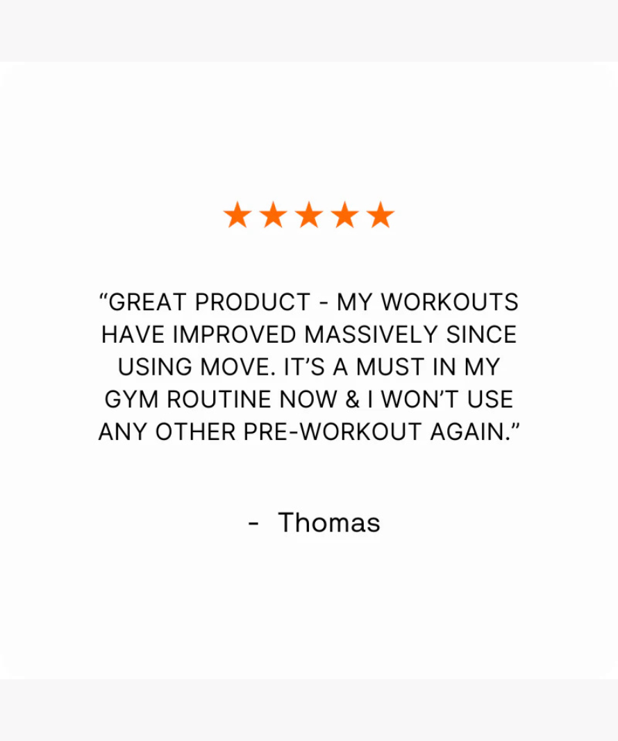 Move Strength Formula Tub (Tropical Fruit Punch)