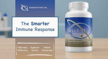 Transfer Point Immune Support Supplement – Highly Purified Beta Glucan 500 mg Capsule (Pack of 1) BritishVita | Premium UK Vitamins & Wellness Supplements