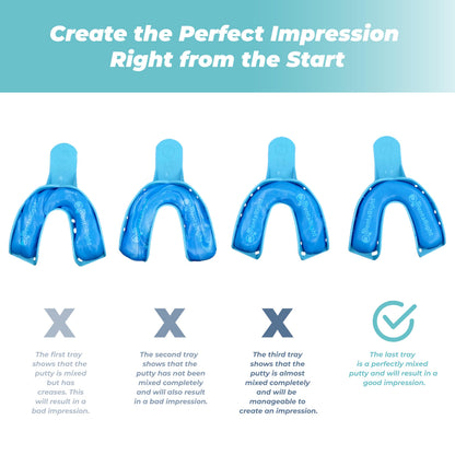 Mouth Guard for Teeth Grinding – Soft Custom-Fit Night Guard (1 Piece) – Upper or Lower