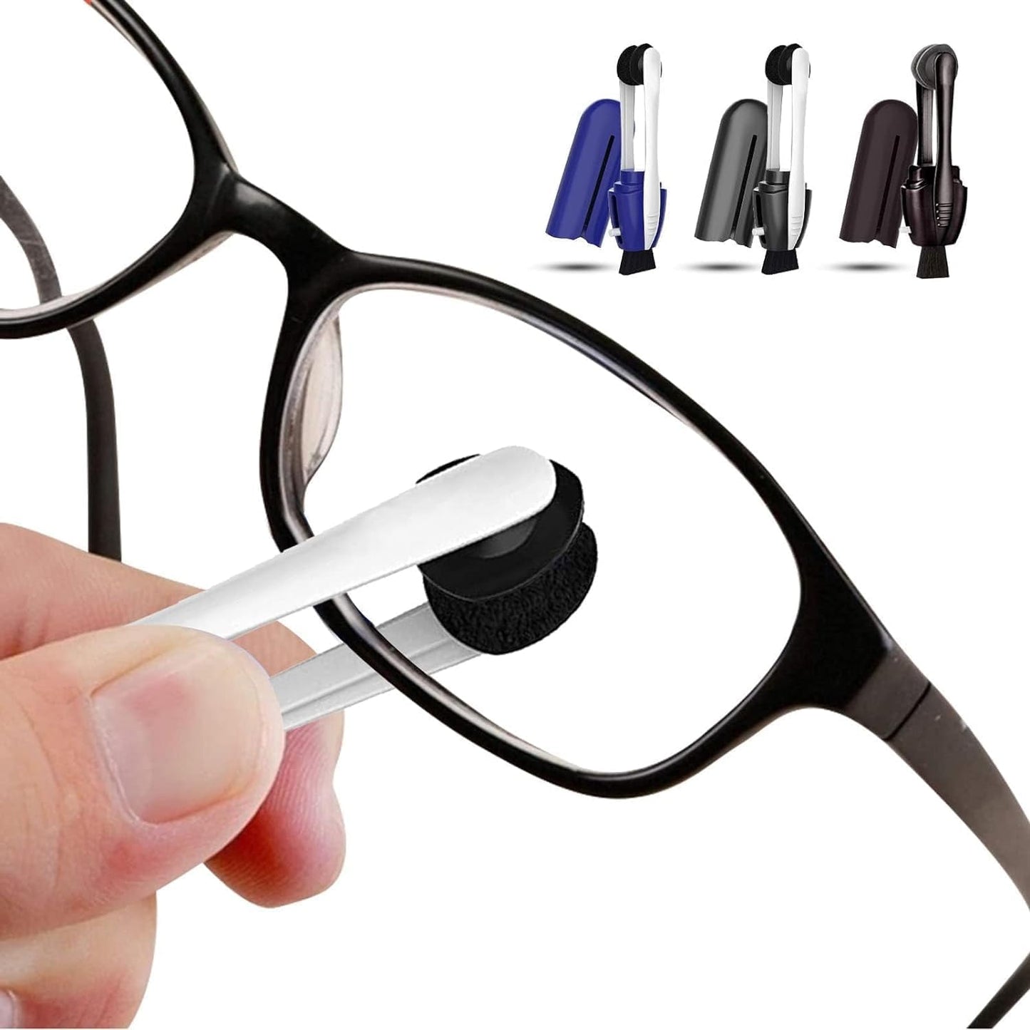 Eye Glasses Cleaner (3PC) - Portable Carbon Microfiber Kit