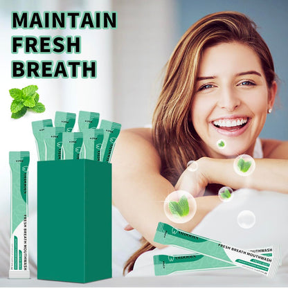 Travel Size Mouthwash Pack of 20 – Portable 0.4 Fl oz Mini Mouthwash for Fresh Breath