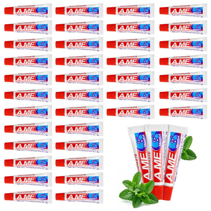 Travel Size Toothpaste Bulk – 200 Pack, Disposable On-The-Go Pocket Toothpaste for Travel