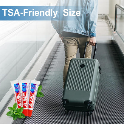 Travel Size Toothpaste Bulk – 200 Pack, Disposable On-The-Go Pocket Toothpaste for Travel