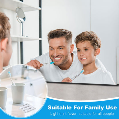 Travel Toothpaste Bulk 6g/0.21oz – 100-Pack for Hotels and Charities