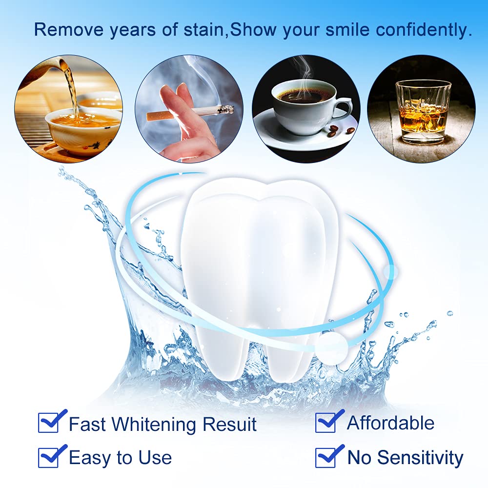 20pcs 3mL Teeth Whitening Gel Syringes – 35% Carbamide Peroxide Home Kit