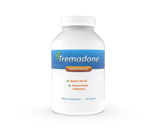 Tremadone - Essential Tremor Relief Supplement by Nutriganix | All-Natural, Gluten Free & Dairy Free BritishVita | Premium UK Vitamins & Wellness Supplements
