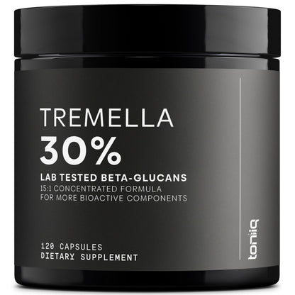 Tremella Mushroom Ultra High Potency 15:1 Extract – 30% Beta Glucans | 120 Capsules