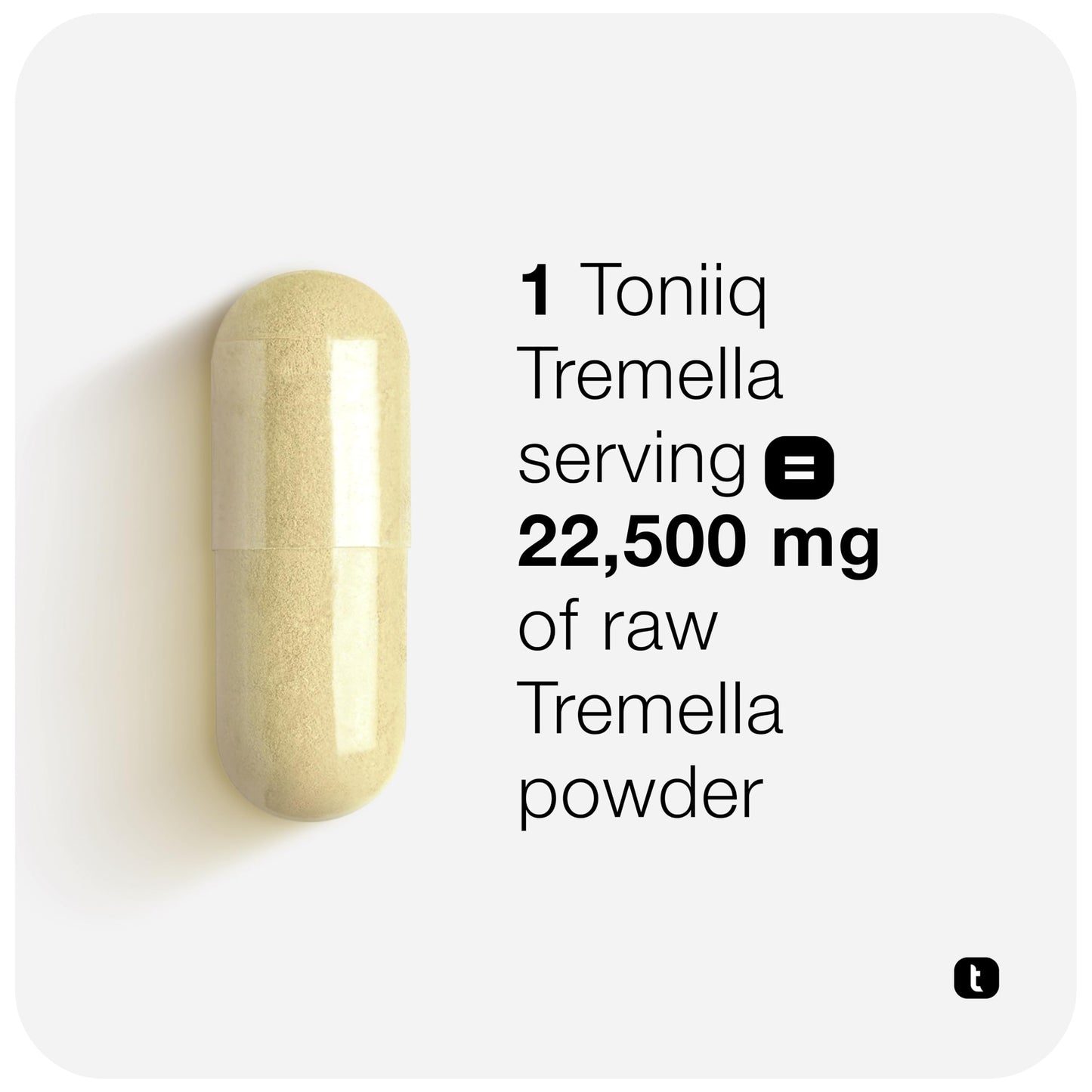 Tremella Mushroom Ultra High Potency 15:1 Extract – 30% Beta Glucans | 120 Capsules