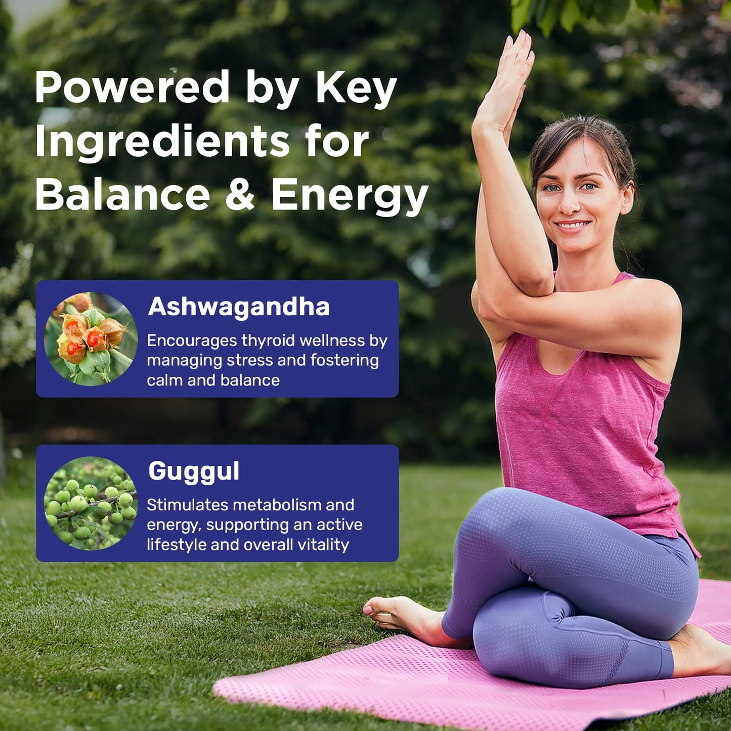 Thyroid Support Supplement for Women & Men – T4, T3, T2 Pathways | Metabolism & Energy