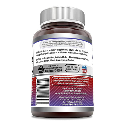 Amazing Formulas Tribulus 750 mg Extract 20:1 Supplement – 15000 mg Equivalent, 180 Capsules, Made in USA