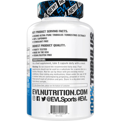 Invigorating Tribulus Terrestris for Men - 90% Saponins | Testosterone Booster
