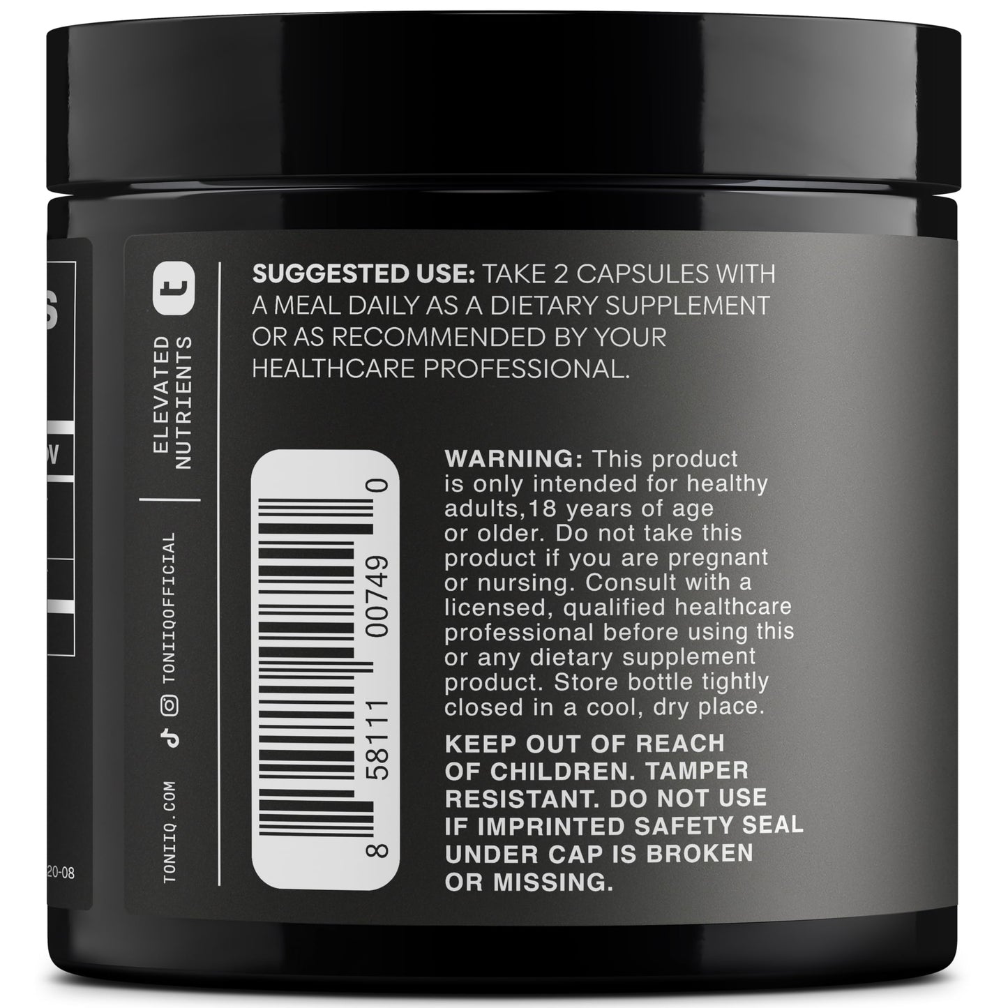 Tribulus Terrestris for Men – Ultra High Potency 25:1 Extract | 95% Saponins | 1300mg | 120 Capsules