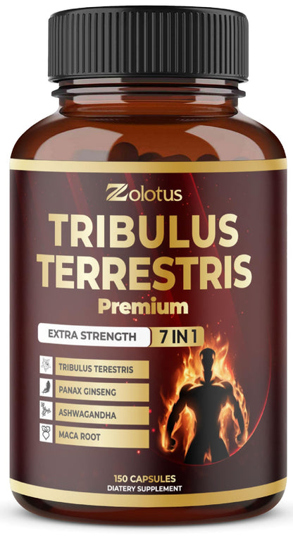 Tribulus Terrestris Supplement for Men & Women - 150 Capsules (5-Month Supply)